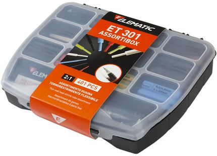 ELEMATIC ASSORTIBOX ET301 GUAINE TERMORESTRINGENTI CON RISCALDATORE GAS