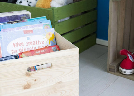 PIRCHER CASSETTINA SENZA COPERCHIO IN PINO