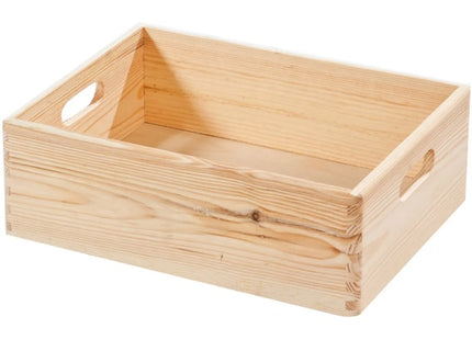 PIRCHER CASSETTINA SENZA COPERCHIO IN PINO