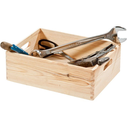 PIRCHER CASSETTINA SENZA COPERCHIO IN PINO
