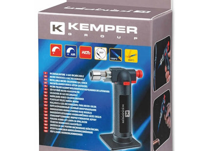 KEMPER MICROSALDATORE A GAS RICARICABILE ACCENSIONE PIEZO ELETTRICA