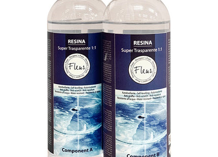 FLEUR RESINA SUPERTRASPARENTE 1:1 A+B