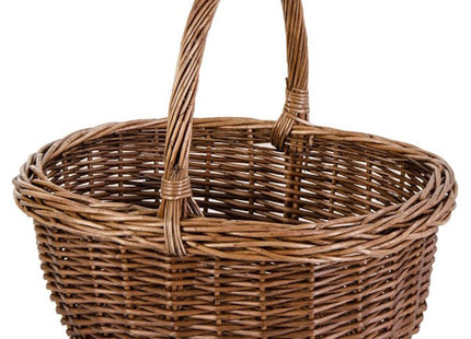 VERDELOOK CESTA OLANDESE IN VIMINI INTERO CM39X34X15/30H