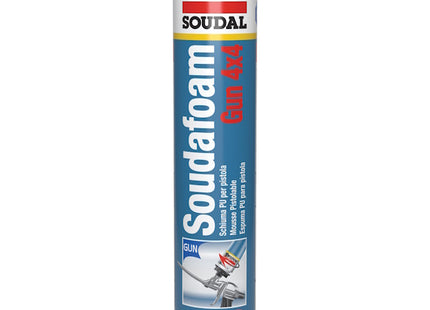 SOUDAL SOUDAFOAM GUN 4X4 SCHIUMA POLIURETANICAI PER PISTOLA ML750