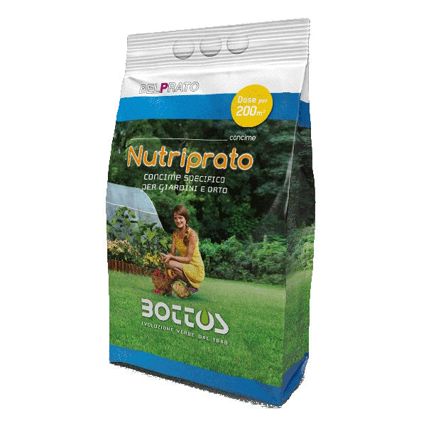 BOTTOS CONCIME PER GIARDINO E ORTO NUTRIPRATO 12-6-6 SCATOLA KG5