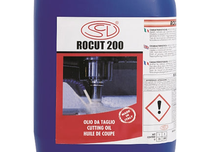SCL OLIO DA TAGLIO LIQUIDO PER METALLI ROCUT 200 TANICA DA LT5