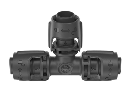 GARDENA 13201 RACCORDO A T MM.13 (1/2") CONFEZIONE PZ.5