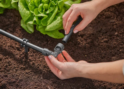 GARDENA 13202 RACCORDO A L PER TUBO DA MM13 (1/2") PZ.5