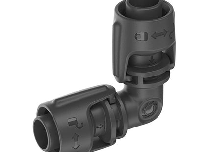 GARDENA 13202 RACCORDO A L PER TUBO DA MM13 (1/2") PZ.5