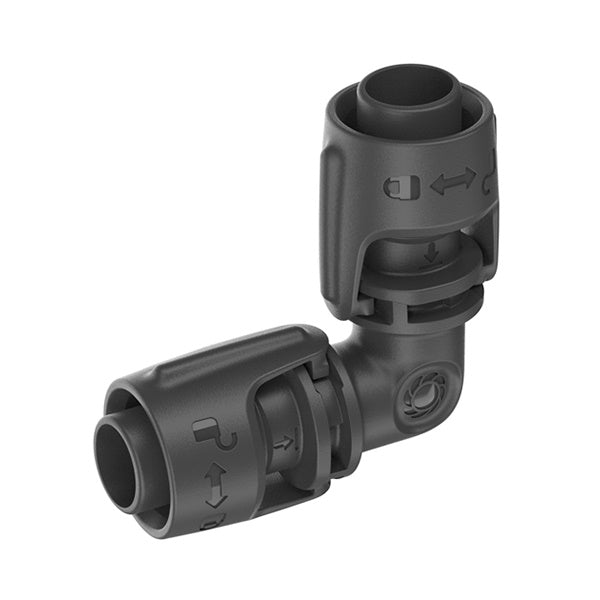 GARDENA 13202 RACCORDO A L PER TUBO DA MM13 (1/2") PZ.5