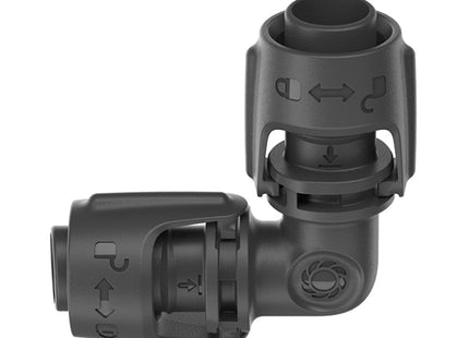 GARDENA 13202 RACCORDO A L PER TUBO DA MM13 (1/2") PZ.5