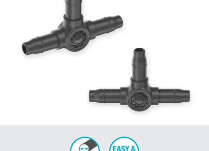 GARDENA 13211 RACCORDO A T MM 4,6 (3/16") PZ.10