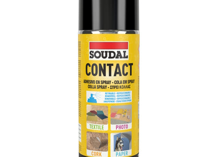 SOUDAL CONTACT ADHESIVE COLLA SPRAY ML300