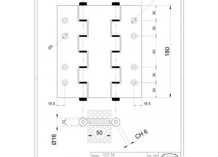 IBFM CERNIERA A MOLLA A DOPPIA AZIONE ART. 138A