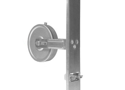 BOLIS AVVOLGITORE INCASSO REGOLABILE IN ACCIAIO ZINCATO CON PLACCA INOX