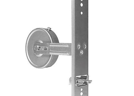 BOLIS AVVOLGITORE INCASSO MT12 INTERASSE MM185 ZINCATO PLACCA INOX