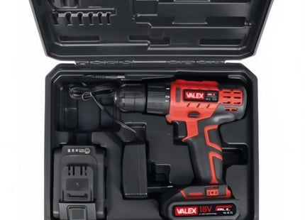 VALEX TRAPANO AVVITATORE A BATTERIA 18V 1,5AH ART. M-TA B 18 K1*