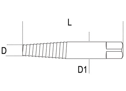 BETA  1430/S8 SERIE DI ESTRATTORI CONICI PER VITI E PRIGIONIERI