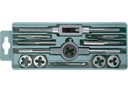 VALEX KIT MASCHI E FILIERE HSS M6-M12 + GIRAMASCHI/PORTAFILIERE PZ12