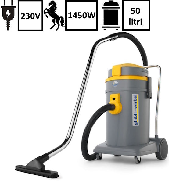 GHIBLI ASPIRATORE SOLIDI-LIQUIDI POWER WD 50 P W1450 LT 50