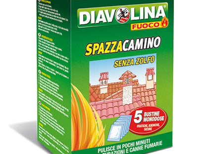 DIAVOLINA SPAZZACAMINO BUSTINE MONODOSE CONF.DA PZ5