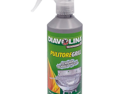 DIAVOLINA GIARDINO PULITORE GRILL SCHIUMA SCIOGLI GRASSI ML500