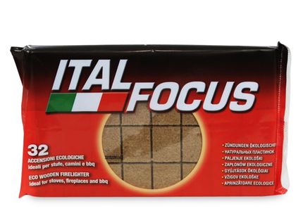 ITALFOCUS ACCENDIFUOCO ECOLOGICO CONF.DA 32 ACCENSIONI