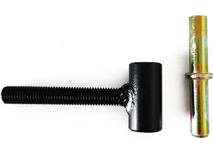 OM4 CARDINE AD AVVITARE CON SPINA A LEVARE COLORE NERO