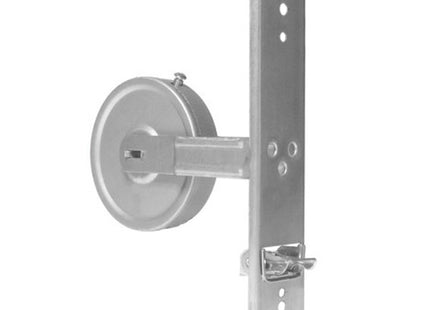 BOLIS AVVOLGITORE DA INCASSO IN ACCIAIO ZINCATO CON PLACCA INOX