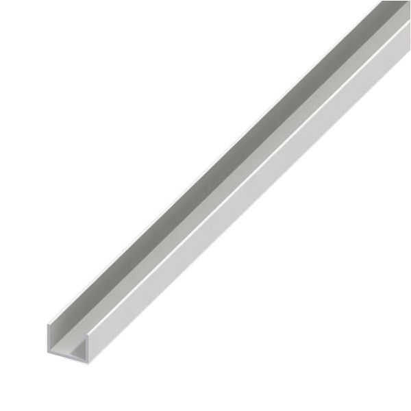 ALFER PROFILO A U PVC BIANCO MM10X21X1 MT2