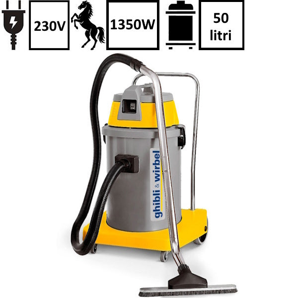 GHIBLI ASPIRATORE SOLIDI-LIQUIDI AS 400 P W1350 LT 50