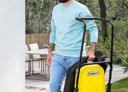 KARCHER SPAZZATRICE MANUALE S6 AMPIEZZA LAVORO MM670 VANO RACCOLTA LT38