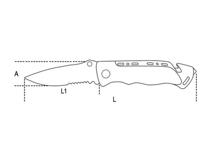 BETA  1778SOS COLTELLO SOCCORSO AUTO MULTIFUNZIONE(A2024)