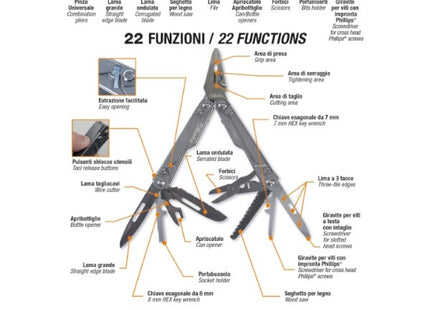 BETA  1778MT UTENSILE MULTIFUNZIONE COMPLETO DI FODERO(A2024)