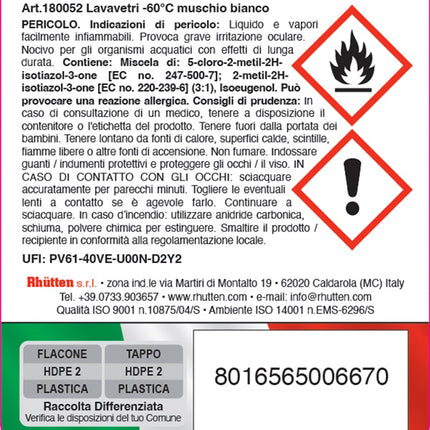 RHUTTEN LAVAVETRI SUPERCONCENTRATO -60° DA ML250