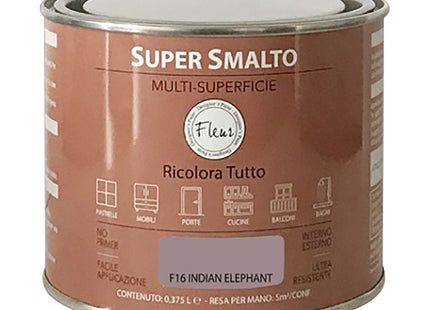 FLEUR SUPER SMALTO MULTI-SUPERFICIE F16 INDIAN ELEPHANT