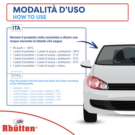 RHUTTEN LAVAVETRI SUPERCONCENTRATO -60° DA ML250