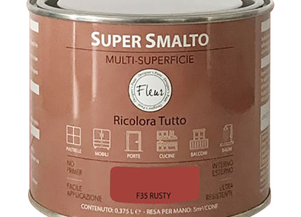 FLEUR SUPER SMALTO MULTI-SUPERFICIE F35 RUSTY