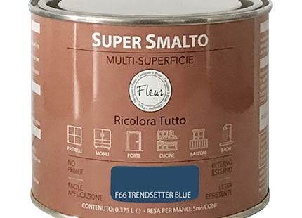 FLEUR SUPER SMALTO MULTI-SUPERFICIE F66 TRENDSETTER BLUE