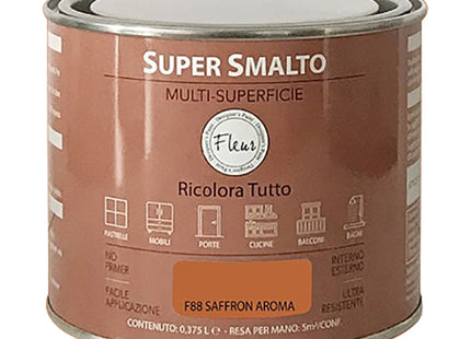 FLEUR SUPER SMALTO MULTI-SUPERFICIE F88 SAFFRON AROMA