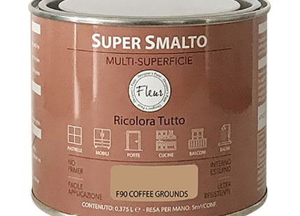 FLEUR SUPER SMALTO MULTI-SUPERFICIE F90 COFFEE GROUNDS