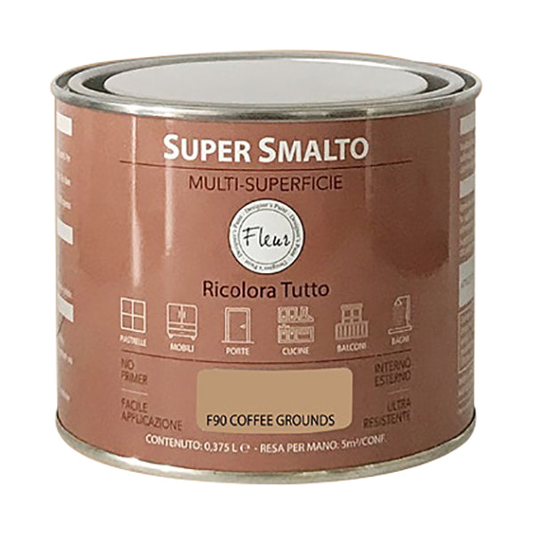 FLEUR SUPER SMALTO MULTI-SUPERFICIE F90 COFFEE GROUNDS