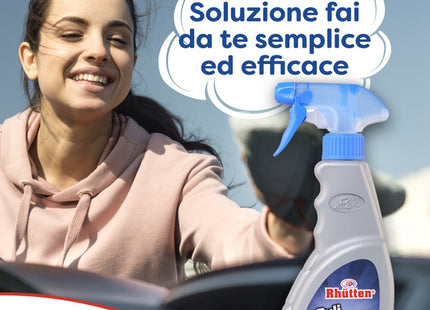 RHUTTEN PULIVETRO ANTIPIOGGIA E ANTIAPPANNANTE PER VETRI SPRAY ML750