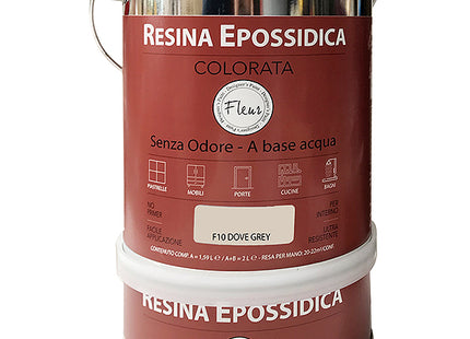 FLEUR RESINA ALTA RESISTENZA F10 DOVE GREY LT 2