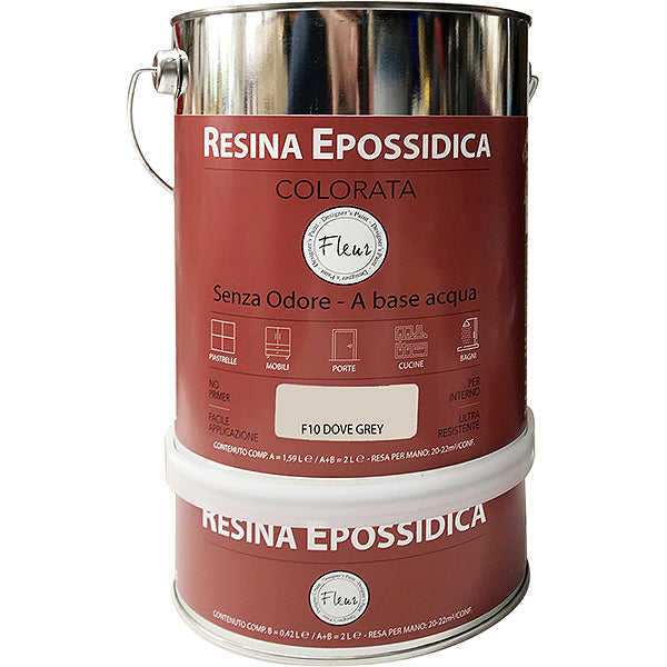 FLEUR RESINA ALTA RESISTENZA F10 DOVE GREY LT 2