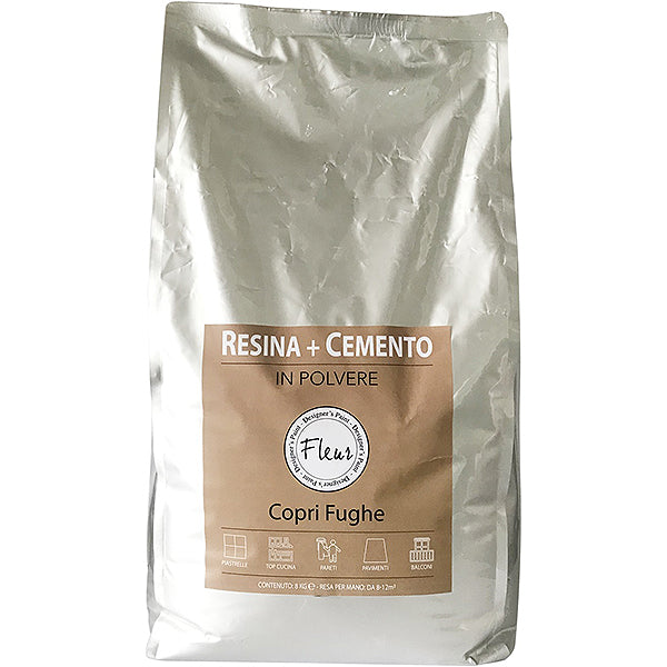 FLEUR RESINA + CEMENTO COPRI FUGHE KG 8
