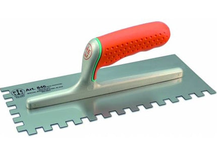 PAVAN  848/D-SX FRATTONE ACCIAIO MANICO ECCELSA MM280X120  5X 7 TONDO*