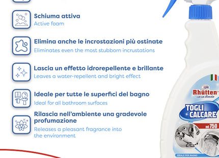 RHUTTEN TOGLI CALCARE CASA LINDA SPRAY ML750