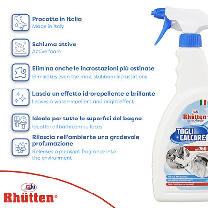 RHUTTEN TOGLI CALCARE CASA LINDA SPRAY ML750