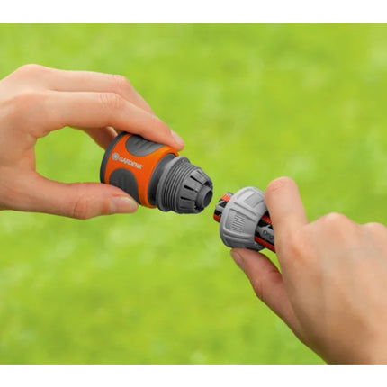 GARDENA 18215 RACCORDO RAPIDO TUBO MM13 (1/2") - MM15 (5/8")